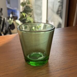 Kartio lasi, omenanvihreä