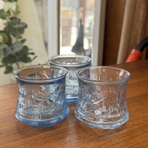 Revontuli lasi, sininen